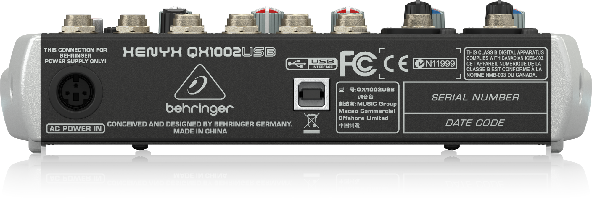 Xenyx QX1002USB back